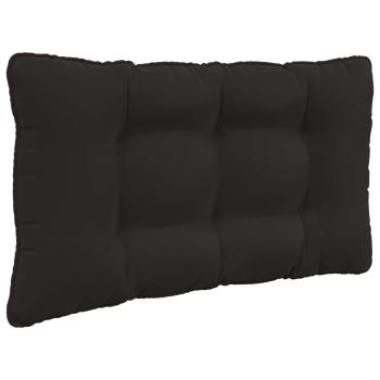Sofakissen für draußen Polyester Schwarz 80 x 68,5 cm