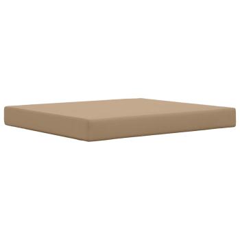 Sofakissen für draußen Polyester Taupe 80 x 68,5 cm