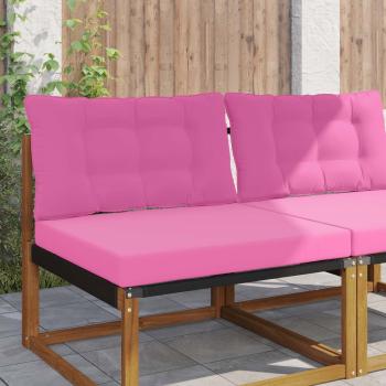 ARDEBO.de - Sofakissen für draußen Polyester Rosa 80 x 68,5 cm