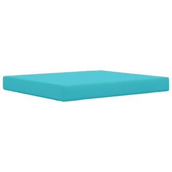 Sofakissen für draußen Polyester Türkis 80 x 68,5 cm