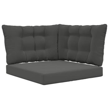 Sofakissen für draußen Polyester Anthrazit 68,5 x 68,5 cm
