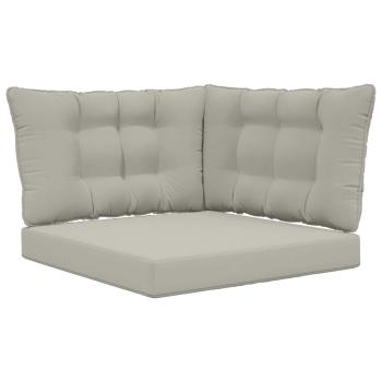 Sofakissen für draußen Polyester Grau 68,5 x 68,5 cm