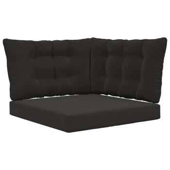 Sofakissen für draußen Polyester Schwarz 68,5 x 68,5 cm