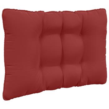 Sofakissen für draußen Polyester Weinrot 68,5 x 68,5 cm