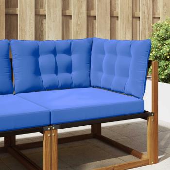 ARDEBO.de - Sofakissen für draußen Polyester Königsblau 68,5 x 68,5 cm