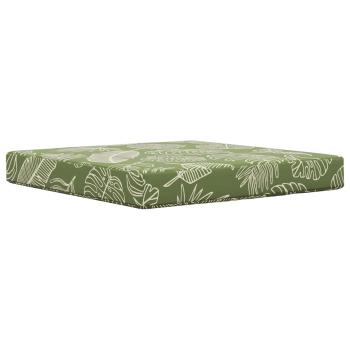 Sofakissen für draußen Polyester Blattdesign 68,5 x 68,5 cm