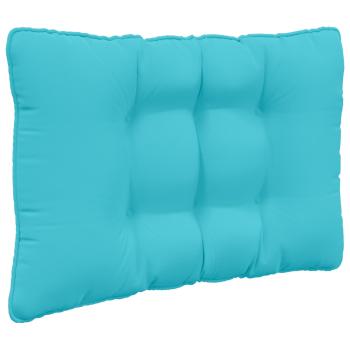 Sofakissen für draußen Polyester Türkis 68,5 x 68,5 cm