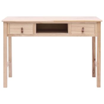 Schreibtisch Natur 110 × 45 × 76 cm Holz