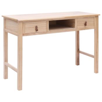 Schreibtisch Natur 110 × 45 × 76 cm Holz