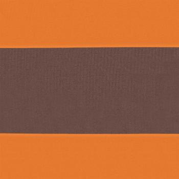 Sonnensegel Orange und Braun 4 x 5 x 6,4 m