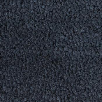 Fußmatten 2 Stk. Dunkelgrau 40x60 cm Kokosfaser Getuftet