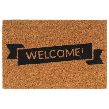 ARDEBO.de - Fußmatte Natur 40x60 cm Kokosfaser Getuftet