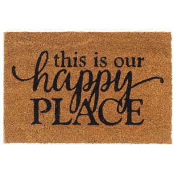 ARDEBO.de - Fußmatte Natur 40x60 cm Kokosfaser Getuftet