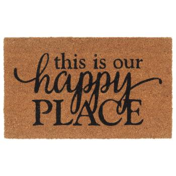 ARDEBO.de - Fußmatte Natur 45x75 cm Kokosfaser Getuftet