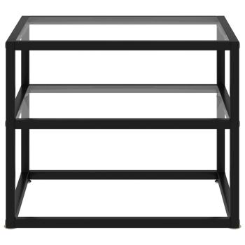 Konsolentisch Transparent 50x40x40 cm Hartglas
