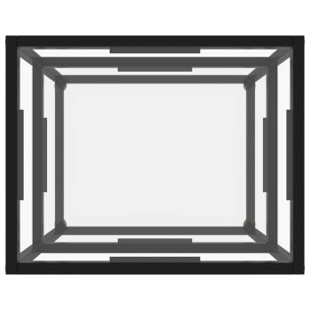 Konsolentisch Transparent 50x40x40 cm Hartglas