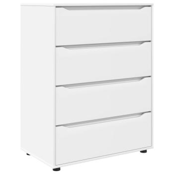 Stauraumschr?nke 80 x 48 x 105 cm Holzwerkstoff Wei?