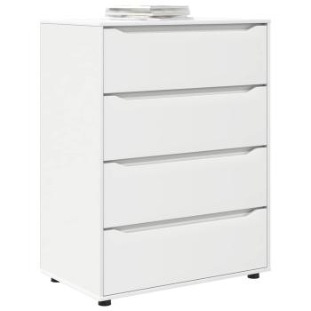 Stauraumschr?nke 80 x 48 x 105 cm Holzwerkstoff Wei?