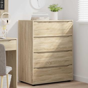 Stauraumschränke 80 x 48 x 105 cm Holzwerkstoff Sonoma-Eiche
