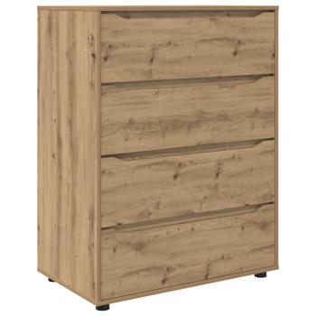 Stauraumschränke 80 x 48 x 105 cm Holzwerkstoff Artisan-Eiche