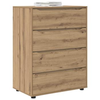 Stauraumschränke 80 x 48 x 105 cm Holzwerkstoff Artisan-Eiche
