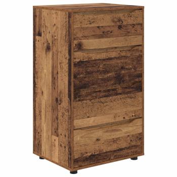 Stauraumschränke 60 x 48 x 105 cm Holzwerkstoff Altholz