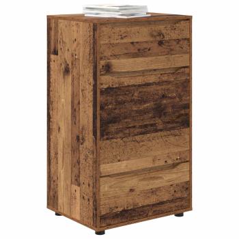Stauraumschränke 60 x 48 x 105 cm Holzwerkstoff Altholz