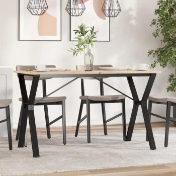 ARDEBO.de - Esstisch-Gestell in Y-Form 120x60x73 cm Stahl