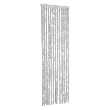 Fliegenvorhang Grau 56x200 cm Chenille