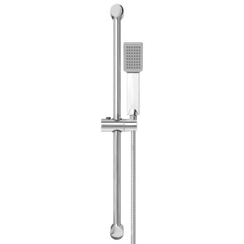 Duschsystem-Set Chrom 70 cm Edelstahl