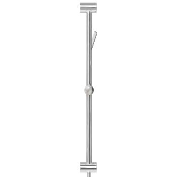 Duschsystem-Set Chrom 70 cm Edelstahl