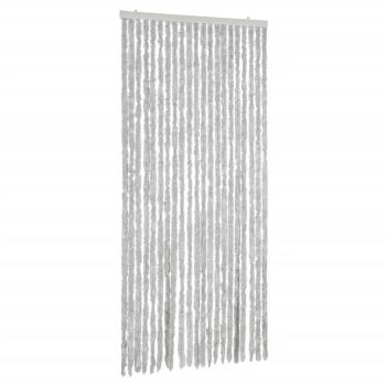 Fliegenvorhang Grau 90x200 cm Chenille