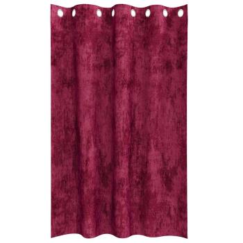 Samtvorhänge 2 Stk. Weinrot 175 x 140 cm Samt
