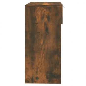 Konsolentisch Räuchereiche 90x36x75 cm Holzwerkstoff