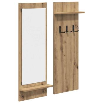 Wandmontierter nachttisch Wandhalterung Artisan-Eiche