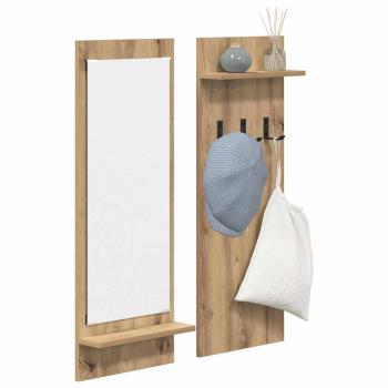 Wandmontierter nachttisch Wandhalterung Artisan-Eiche