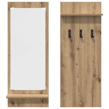 Wandmontierter nachttisch Wandhalterung Artisan-Eiche