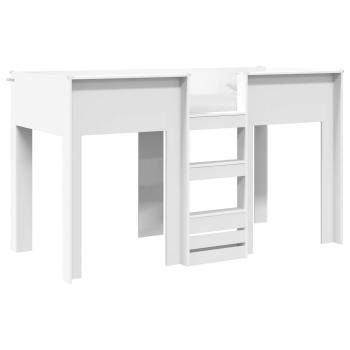Etagenbett für Kinder Weiß 75 x 190 cm Holzwerkstoff