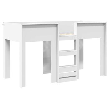 Etagenbett für Kinder Weiß 75 x 190 cm Holzwerkstoff