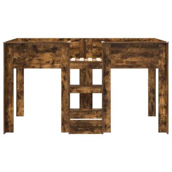 Etagenbett für Kinder Geräucherte Eiche 90 x 190 cm