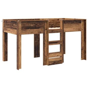Etagenbett für Kinder Altholz 90 x 190 cm Holzwerkstoff