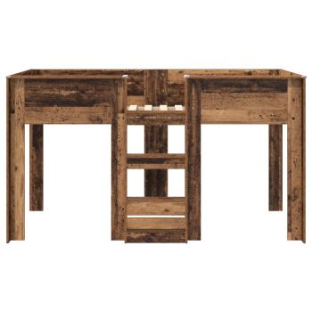 Etagenbett für Kinder Altholz 90 x 190 cm Holzwerkstoff
