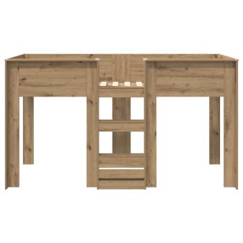 Etagenbett für Kinder Artisan-Eiche 90 x 190 cm Holzwerkstoff
