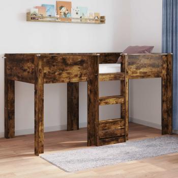 ARDEBO.de - Etagenbett für Kinder Geräucherte Eiche 80 x 200 cm