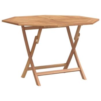 Garten Bistro Set 3 stk. Natur Massivholz Teak