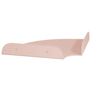 Eckregal zum Schweben Eckhalterung 2 Stk. Rosa 15 x 15 x 2 cm