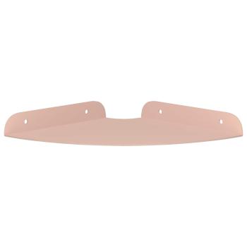 Eckregal zum Schweben 4 stk. Rosa 15 x 15 x 2 cm
