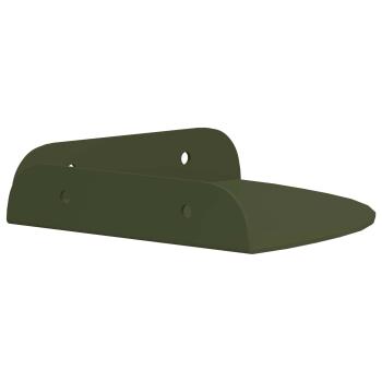 Eckregal zum Schweben Eckhalterung 2 Stk. Olive Grün