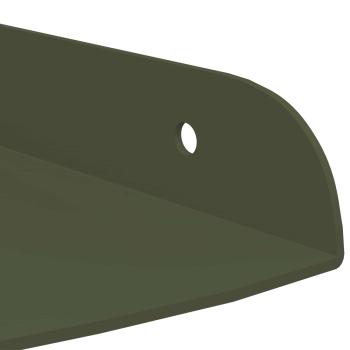 Eckregal zum Schweben Eckhalterung 2 Stk. Olive Grün
