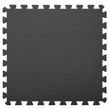 Pool Bodenschutzmatte 6 stk. Schwarz 2,16 ? EVA-Schaum
